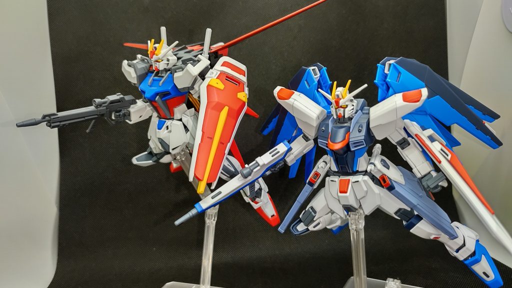 フリーダムとストライク、出撃。