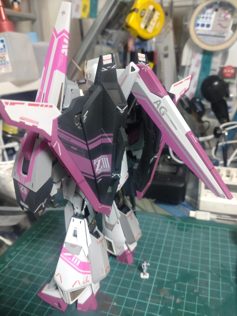 塗装剥げが怖くてウェーブライダーに変形する事が出来ません!