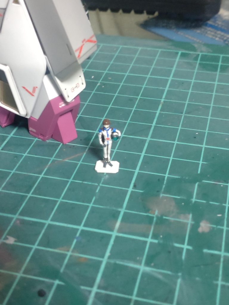 パイロットのホワイトユニコーンさんです!実は親父にもぶたれた事がない人なのは公然の秘密です（ 笑）