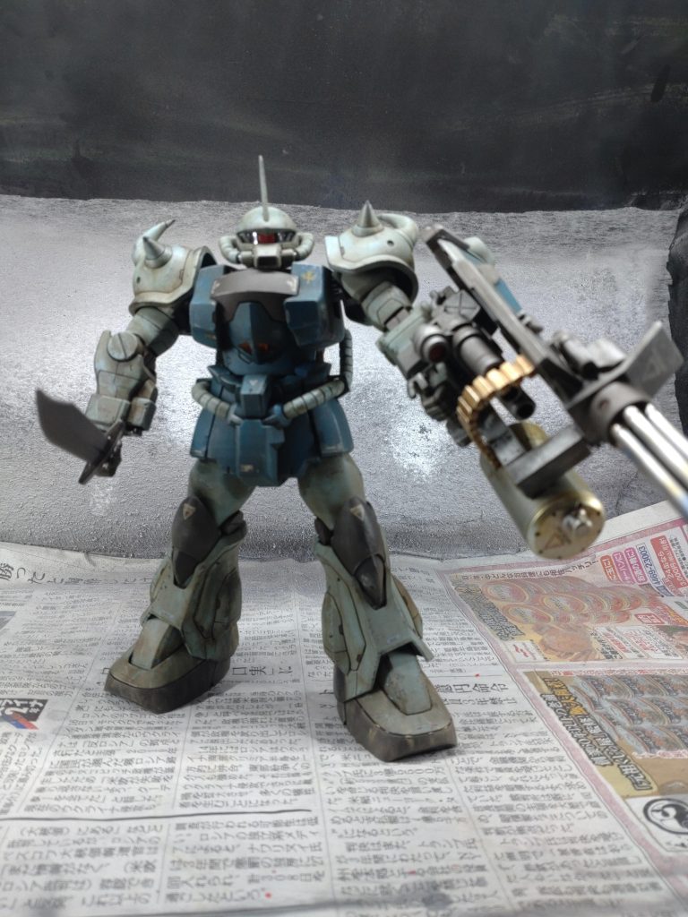 ＭＧグフカスタム–4枚目/制作者：toshimon