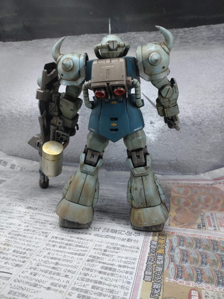 ＭＧグフカスタム–2枚目/制作者：toshimon