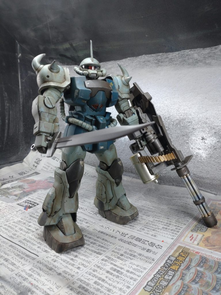 ＭＧグフカスタム–5枚目/制作者：toshimon