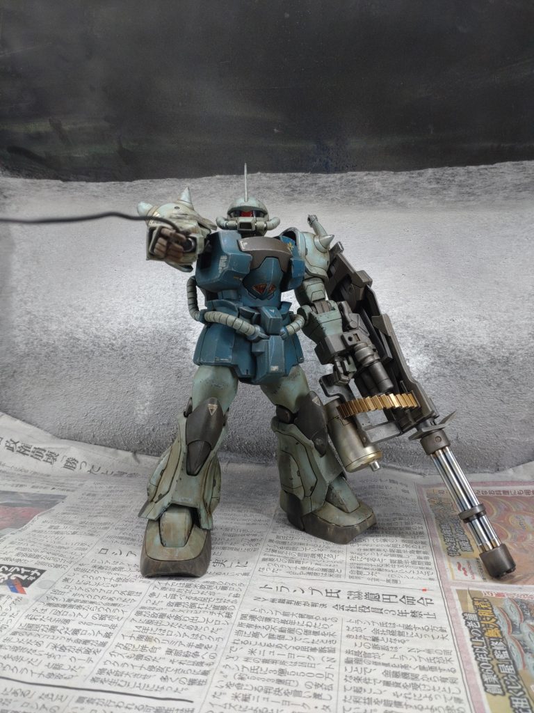 やっぱポージングとウェザリングは苦手です!もっと精進せねば!