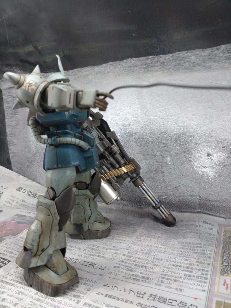 最後までご覧いただきありがとうございます!追伸、全体的にウェザリングのバランスを整えました。以下に貼りましたので見比べてみてください。