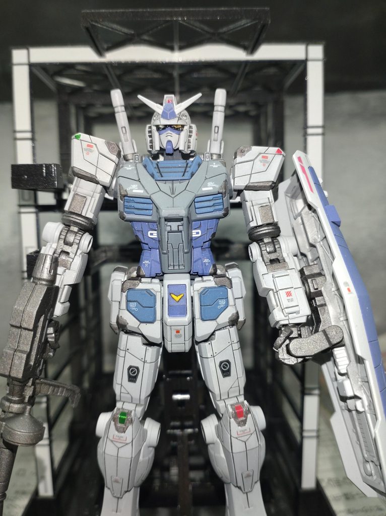 1/144横浜ガンダム＋ドックのキットをＧ３カラーで作成しました。