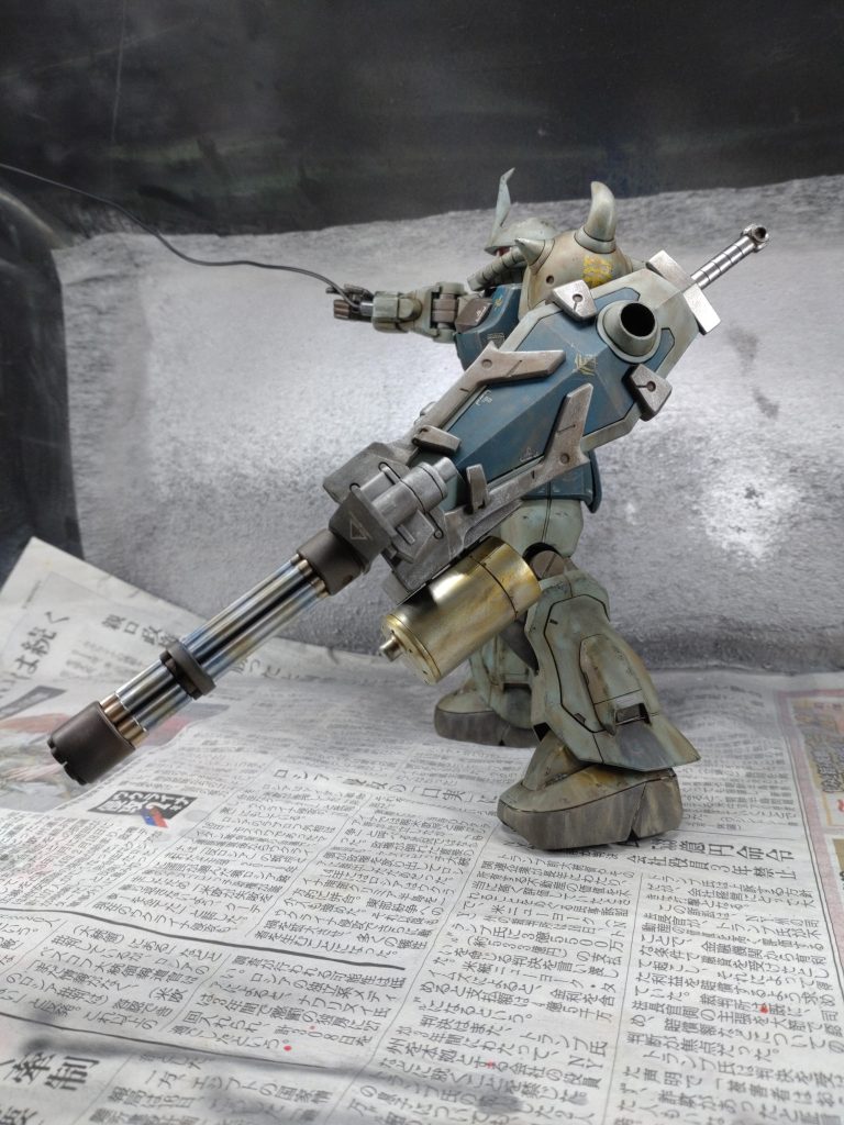 ＭＧグフカスタム–7枚目/制作者：toshimon