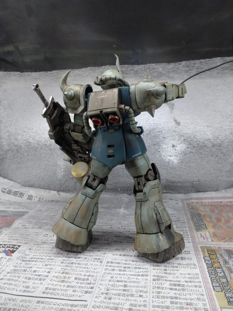 ＭＧグフカスタム–8枚目/制作者：toshimon