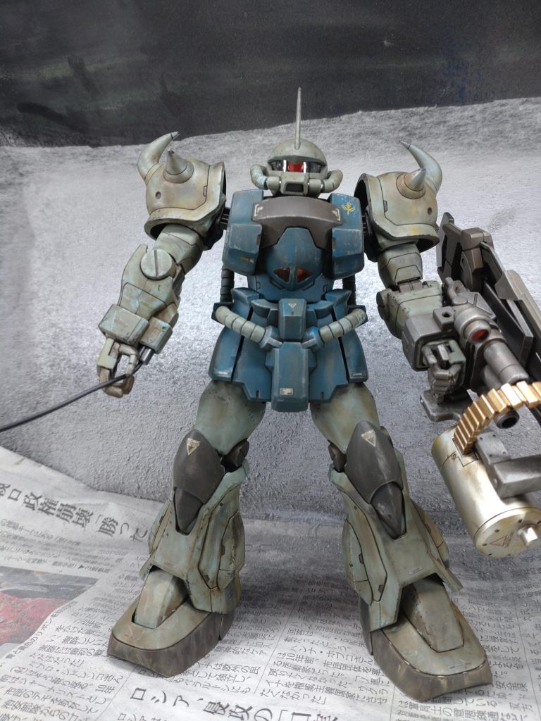 ＭＧグフカスタム–6枚目/制作者：toshimon