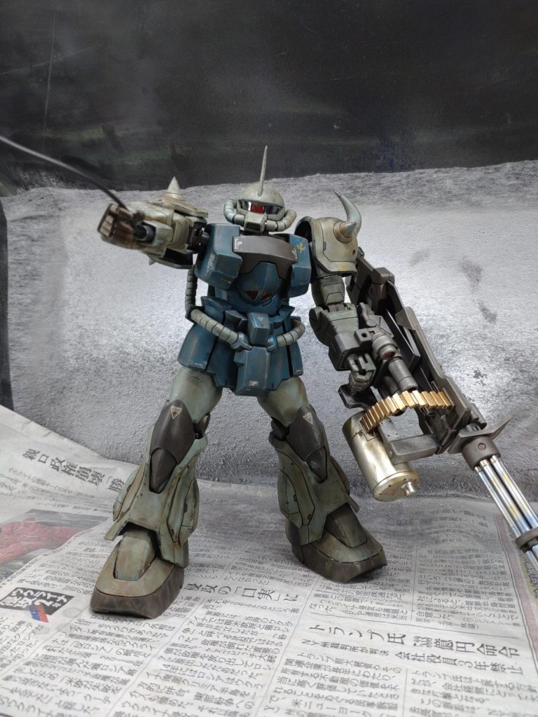 ＭＧグフカスタム–9枚目/制作者：toshimon