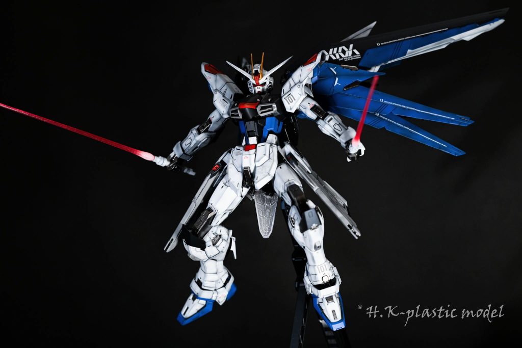 MGフリーダムガンダムver2.0全塗装–3枚目/制作者:h.k.d.A