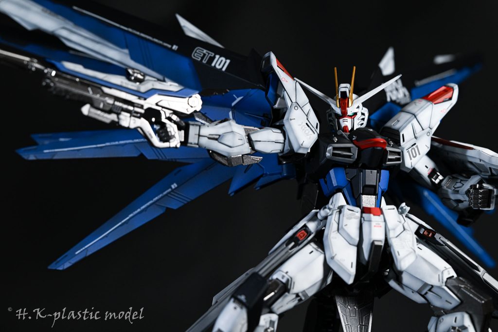 シード撃ちビームライフルを構えた姿がこんなにもカッコいいとは!!