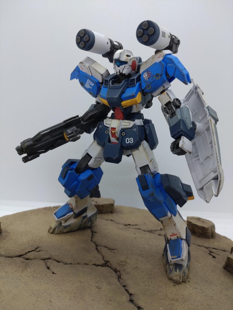 ガンダム戦記が懐かしい・・・。「 ガトリング・スマッシャーの弾薬が一体どこに入っているのか?」というのは考えてはいけません✨この流れで次はライトアーマーも出して欲しいですね。