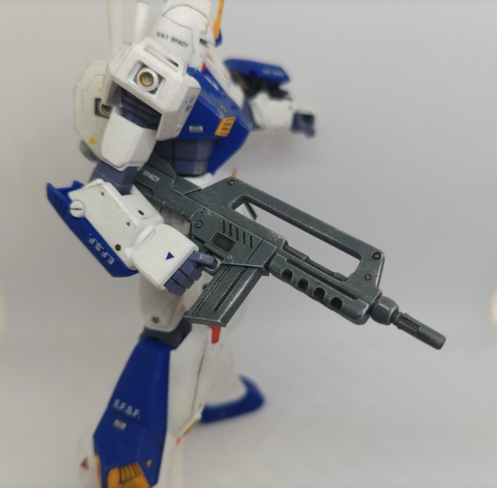 ライフルのドライブラシがうまくいってお気に入りです。