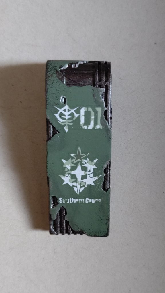 汚し第一段階を施した状態です。