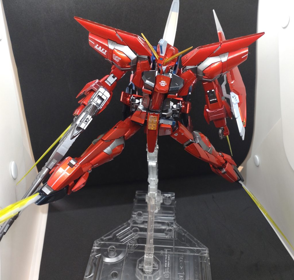 サーベルを着けるとかなり刺々しくなります