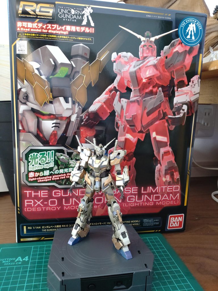 外箱が大きくてキットの大きさも少し期待していたのに思いの外　小ちゃくて…