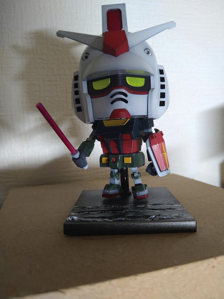 哀戦士のポスター風ですw