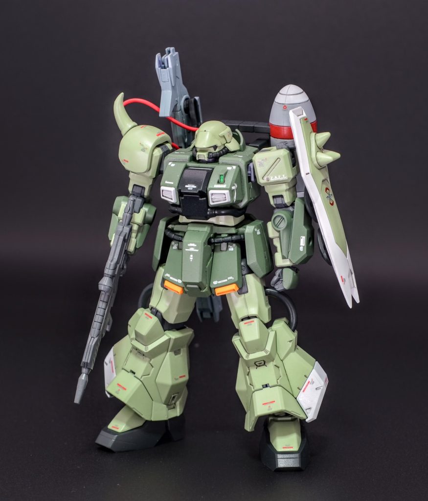 ガンダム系の技術体系を組み込んだ結果高性能の機体に仕上がりましたがザクウォーリアに慣れたパイロットには操縦性が不評だったことが次期主力機のコンペではゲルググメナース、ギャンシュトロームに軍配が上がる理由の一つに…