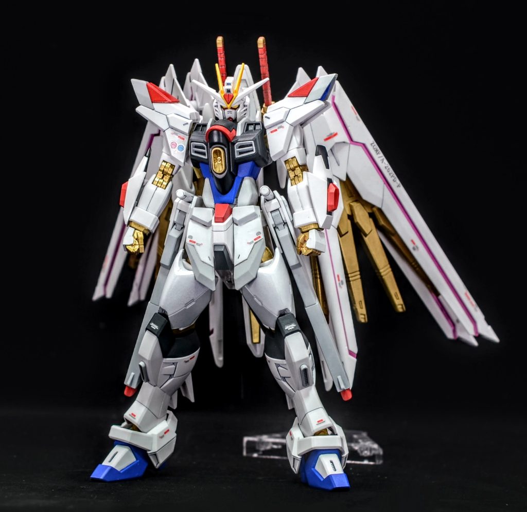 素体となるⅡ( ツー)ストライクフリーダムガンダム弐式改です