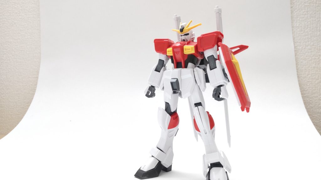 ちなみに素組みはこんな感じ。この時点でけっこう良い出来です。