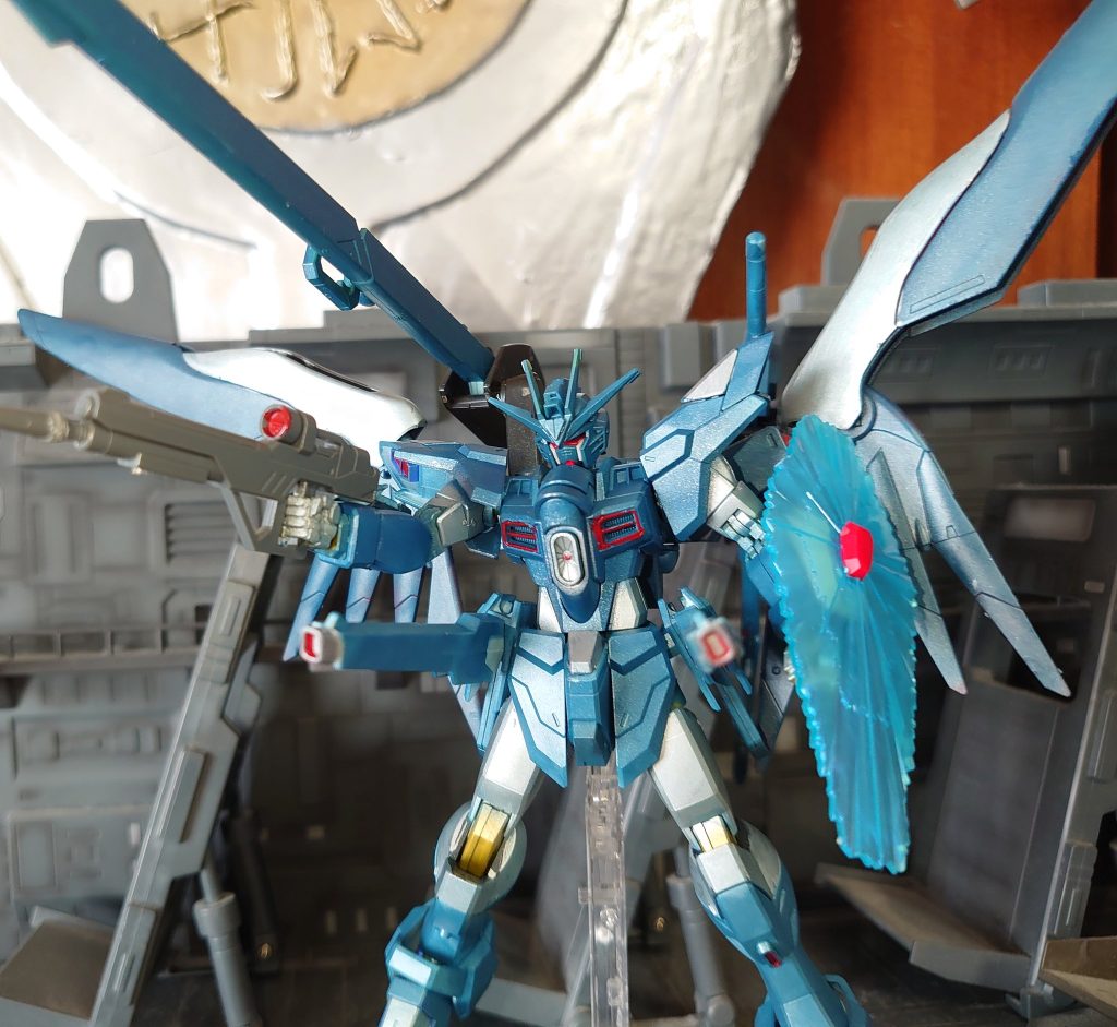 引っ越すのでガンプラ整理にと大量の組み立て済みSEEDプラモいただいたのでそれを材料に('ω')色的に叢雲該用 