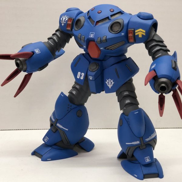 HG ズゴックE アクリジョン筆塗り