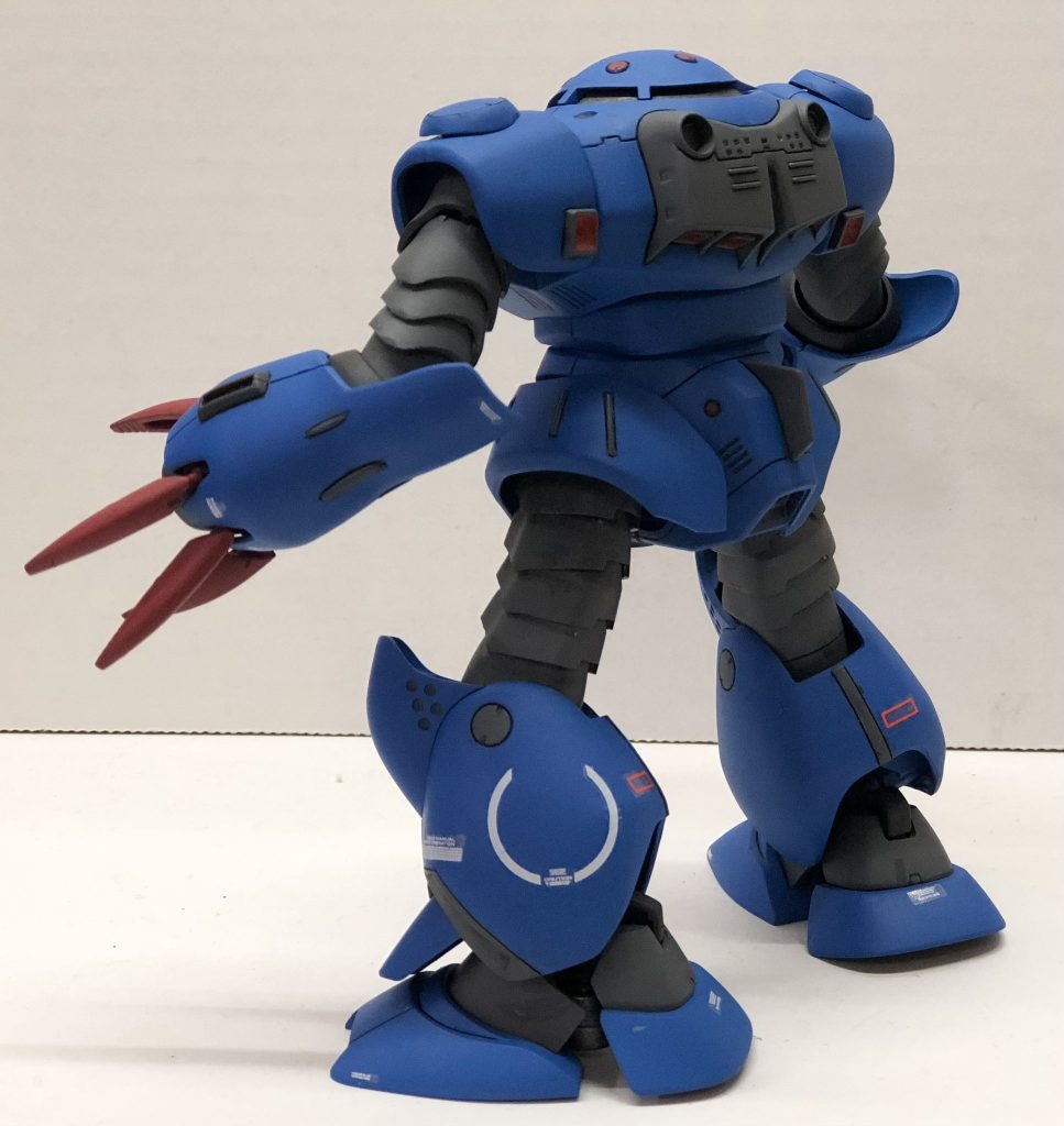 珍しく背面ショット。