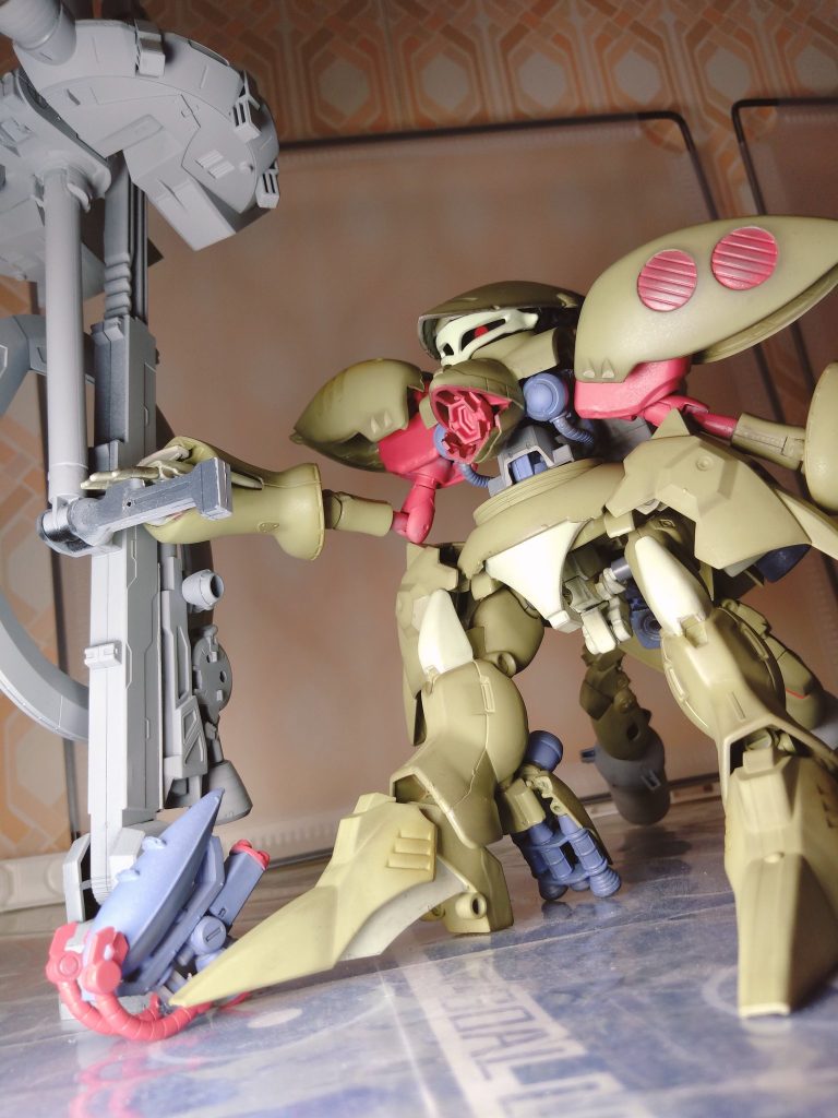 長物装備はそれだけでカッコイイですよねぇ(gundam-kao3)