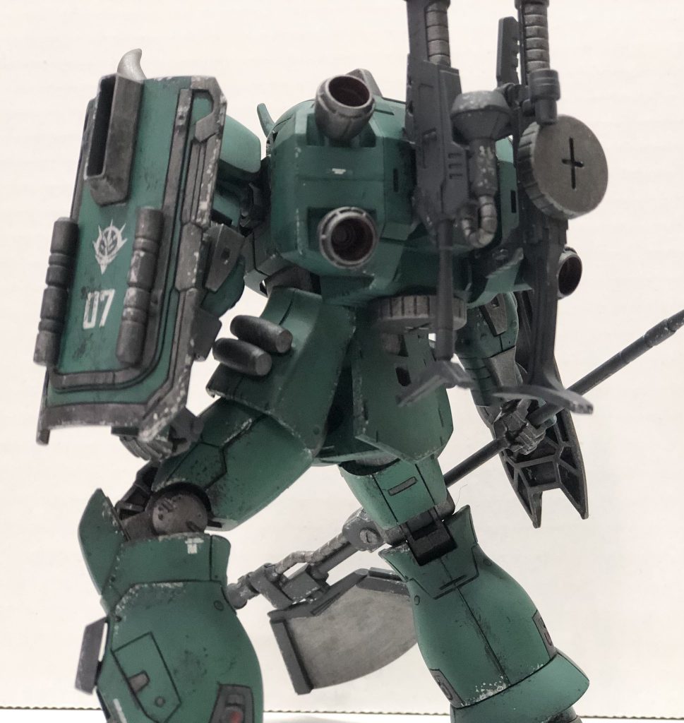 ランドセルも他のものに変えて武器を乗せてます。