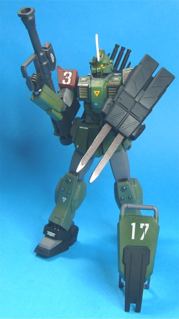 ジムRRヒート・スパイク装備のウィリアム機です。 