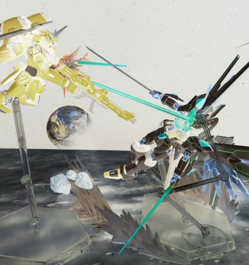 至近距離からのディスラプターで、“フェイタルジャスティス”を破壊する。