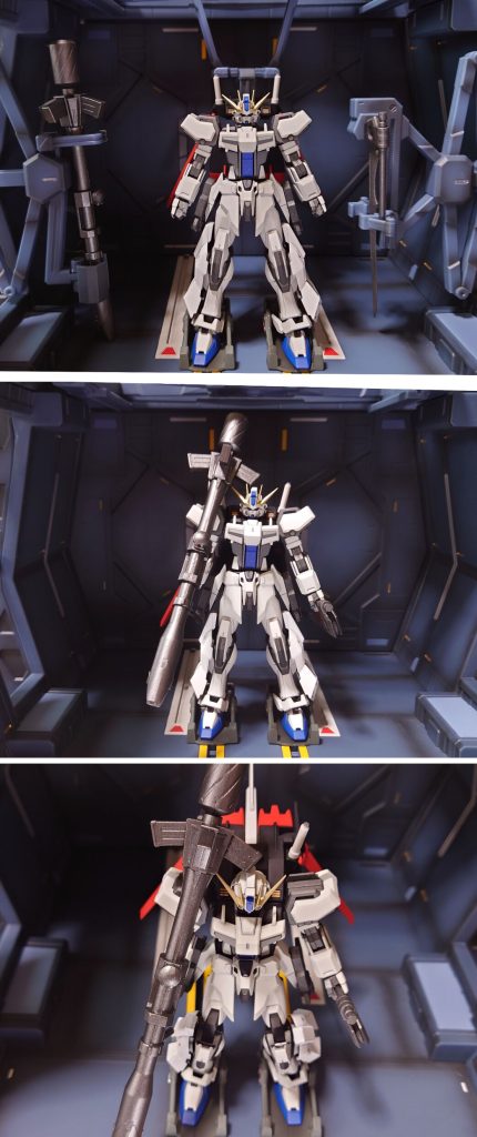 ビルドストライクエクシードギャラクシーk、発進準備。装備はエールストライカー、バズーカ、グランドスラムを選択。