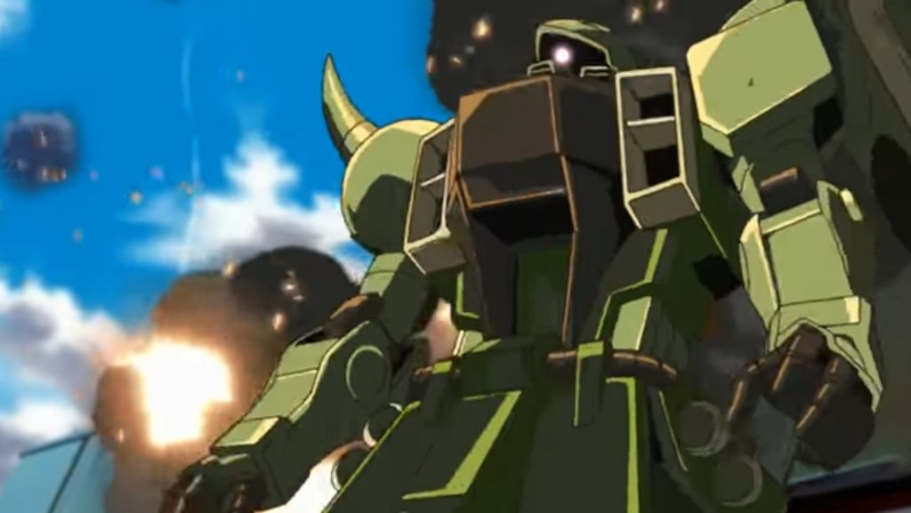 ちなみにこれがもともとの画像です。やっぱりすごいな…この時代のアニメーションでこんなすごいものができるなんて……(gundam-kao9)　ガンプラブームが来たのもわかります。