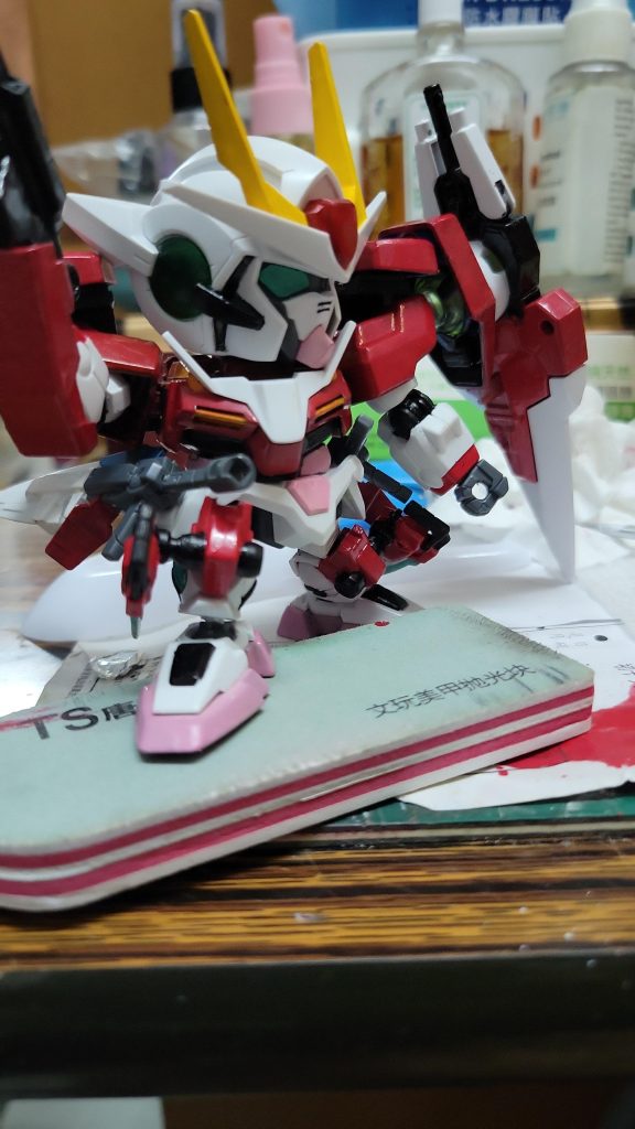 SDダブルオーガンダム セブンソード/G ィソスペクショソ–5枚目/制作者：石頭三舊