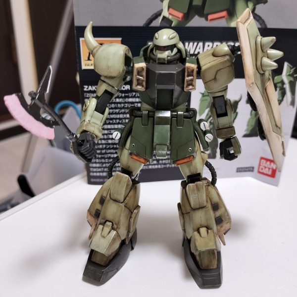 ザクウォーリアでウェザリング