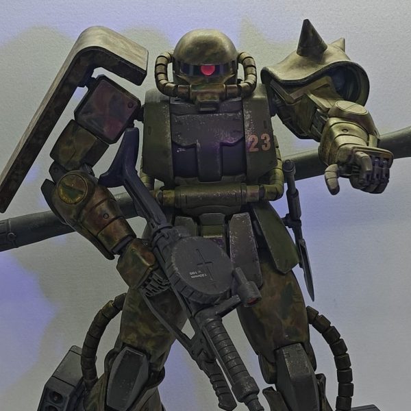 ザクVer2.0 迷彩塗装