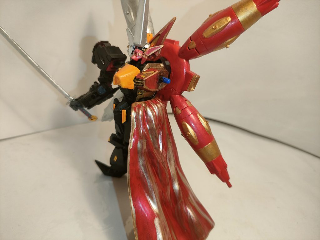 弐式側の腕を外したらこんな感じ。特にいじっておりませぬ。というよりこれが限界でした…(汗)