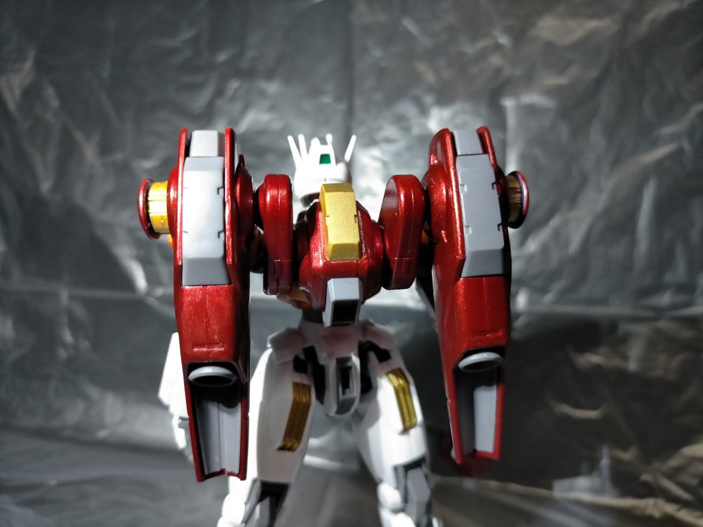 XVX-016M エアリアル量産型(MSレスキュー隊仕様・隊長専用機)–6枚目/制作者:みつひデレラ