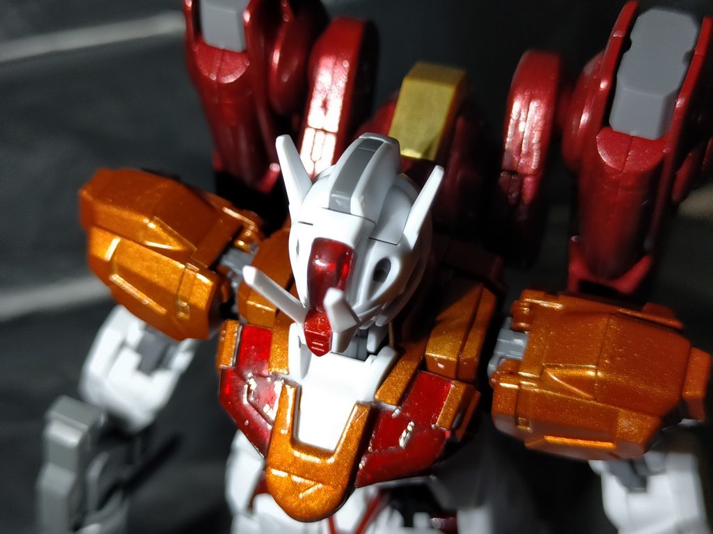 XVX-016M エアリアル量産型(MSレスキュー隊仕様・隊長専用機)–4枚目/制作者:みつひデレラ