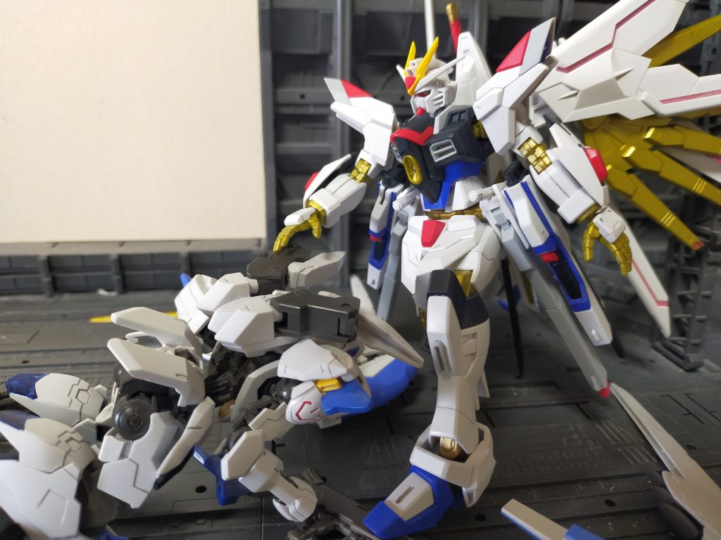 バエル「なんでだ!なんで俺はお前になれないんだ!!」マイフリ「野心だけでも力だけでもだめなんだよ。」バエル「なら、私の何が足りないんだ?脚本家か!?」マイフリ「違う、他人に対する思いやり、いわゆる