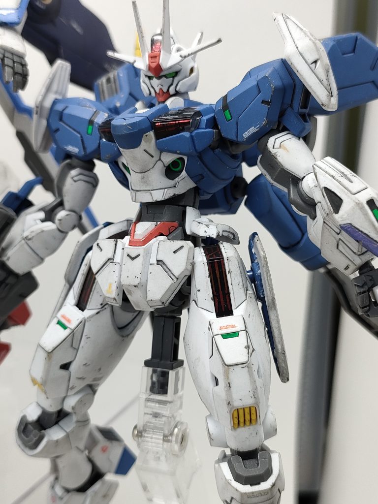 改修型はガンメタリックでチッピングして塗装ハゲをメインにしてみました🤓