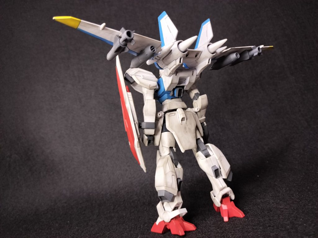 バックパックの翼がいいですね。 