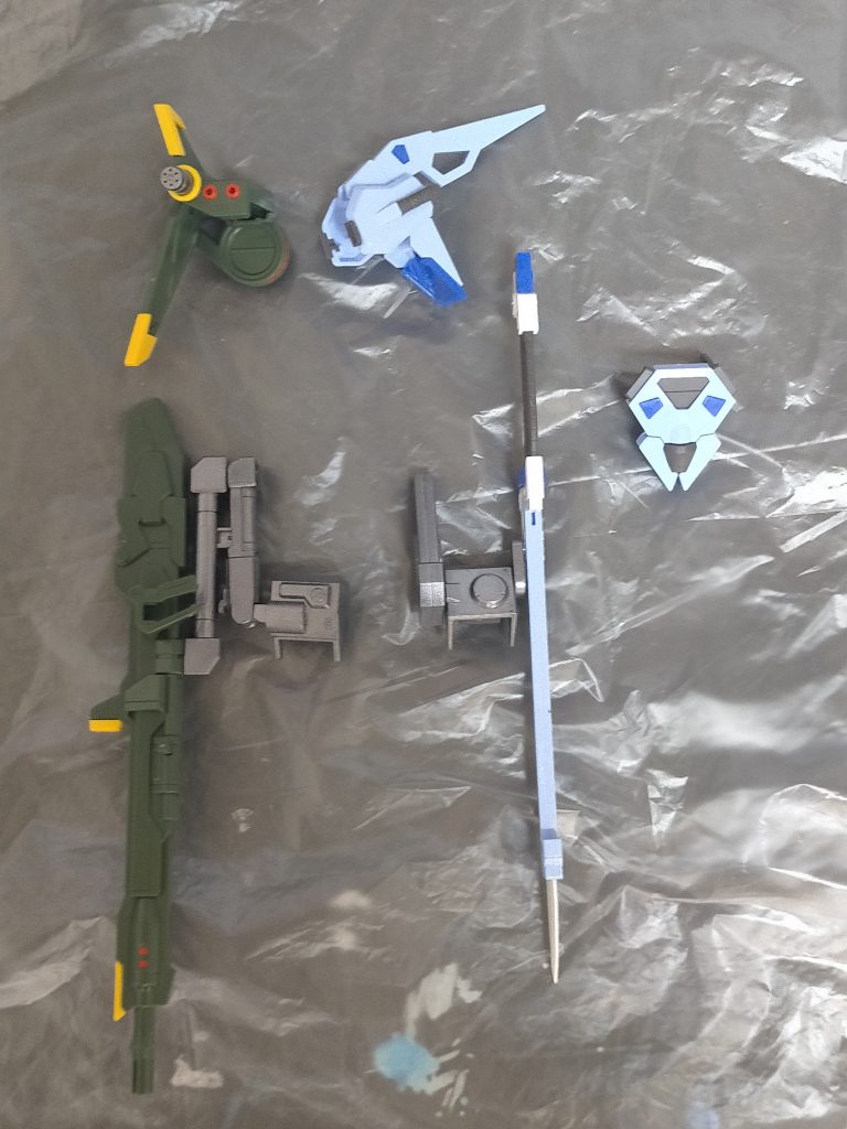 完成。シールなしでこの色分けはすごい。