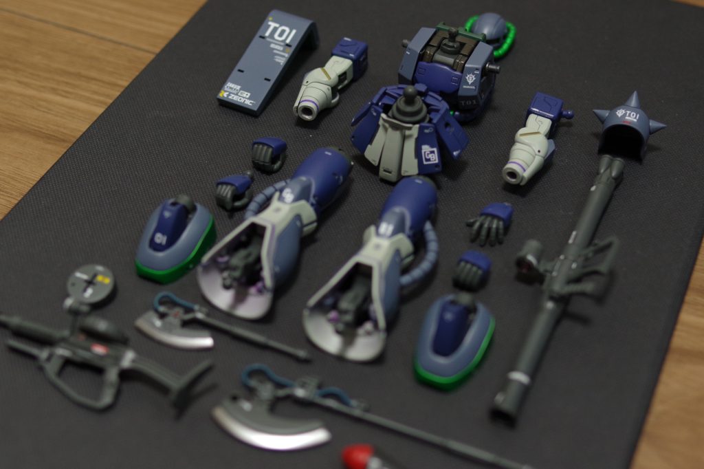 デカールは今回も色々貼りました。主な使用デカールは下記。・サンコーマーク工業 M02 45度 Number&Letters 白・RBコーションデカール・Vertex CHOP! DECAL C2・ガンダムデカール No.28 1/144 HG ジオン軍MS用1・ガンダムデカール No.29 1/144 HG ジオン軍MS用2・ガンダムデカール No.41 MG シャアザク2.0/シャアゲルググ2.0用・ガンダムデカール No.75 MG Vガンダム Ver.Ka・ガンダムデカール No.114 機動戦士ガンダム サンダーボルト汎用①・ガンダムデカール No.135 機動戦士ガンダム 水星の魔女汎用3コロナ、風邪、インフルで製作が度々ストップしましたが、なんとかやり切ることができて良かったです。