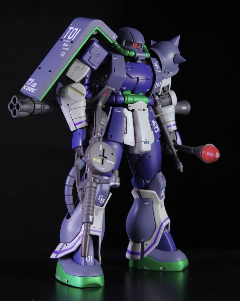 ジオンより連邦(ガンダム)好きなのですが、このザクを作っている内に段々楽しくなってきて、今やジオン系MSの激渋作品を多数お気に入りするに至りました。いつかロービジで侘び寂びを感ずる作品を作りたいものです宗匠。ご鑑賞ありがとうございました。