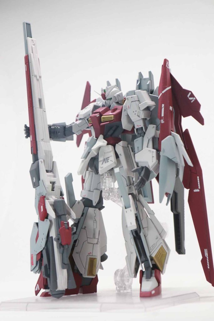 ゼータ3号機の強化プランというif設定で製作しました。