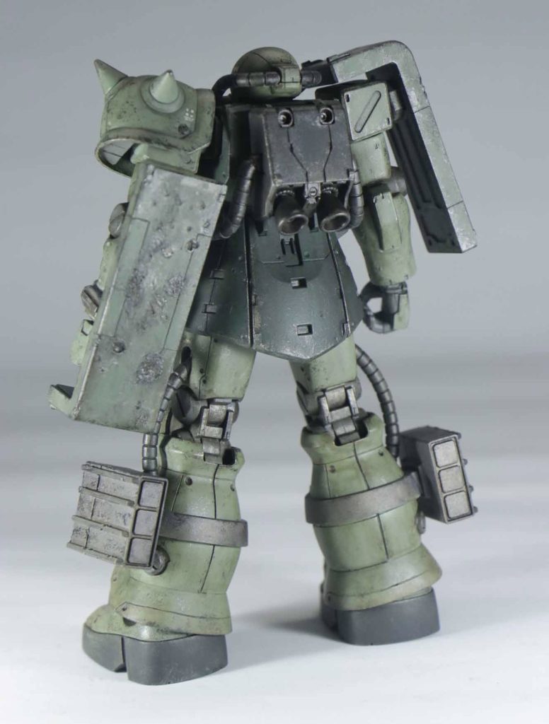 HG ザクIIF2型(重装備仕様)–4枚目/制作者：ユウ@Uu Modeling