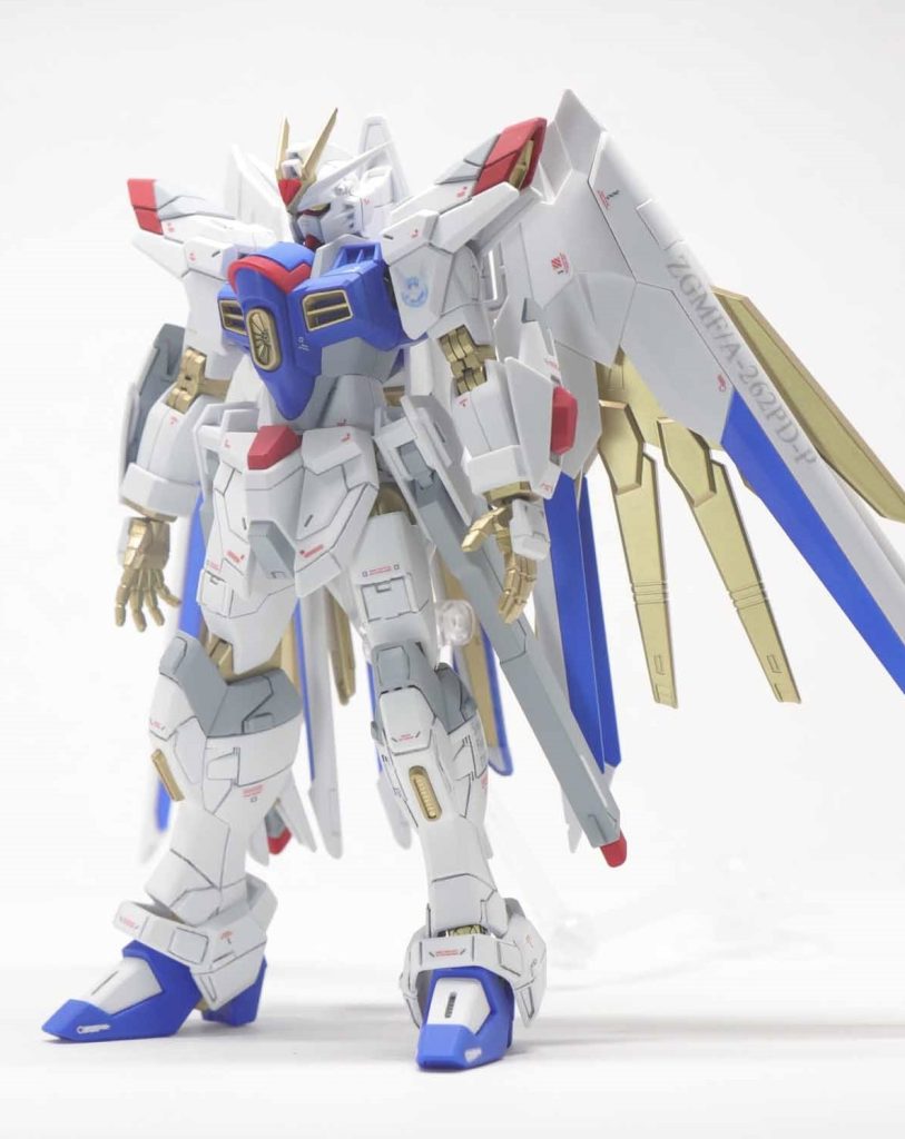 マイティーストライクフリーダムガンダム(オリジナルカラー)–2枚目/制作者：ユウ@Uu Modeling