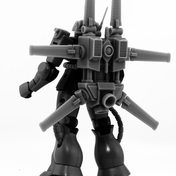 HGUC 1/144 MS-06 ザク 2 用 MS-06E-3 ZAKU FLIPPER ザクフリッパー カスタムレジンキット（3枚目）