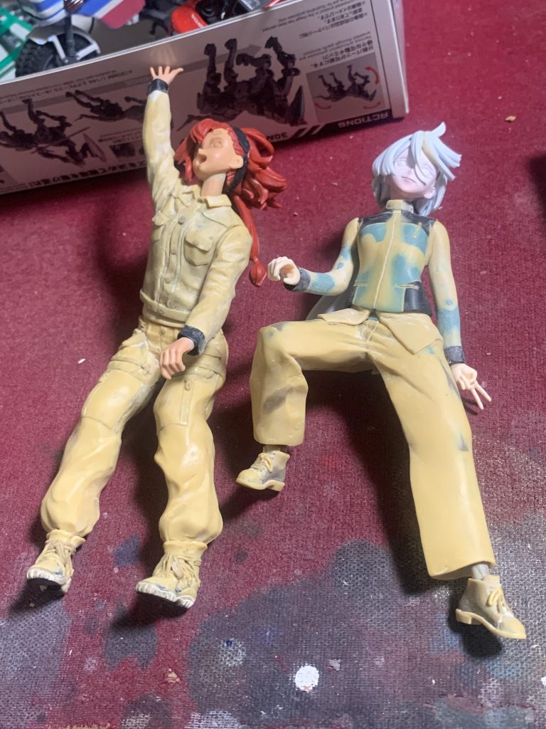 塗装直前はこんな感じ